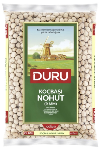 Kichererbsen – verpacktes Lebensmittel aus dem BAK-SAN Sortiment