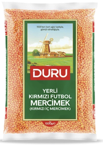 Rote Linsen – verpacktes Lebensmittel aus dem BAK-SAN Sortiment